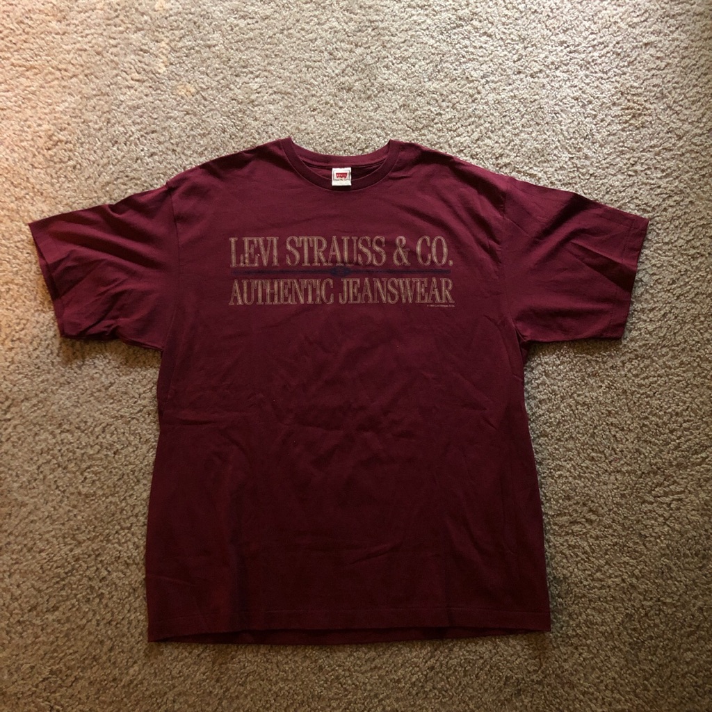 Vintage Single Stitched 1996 Levis Shirt